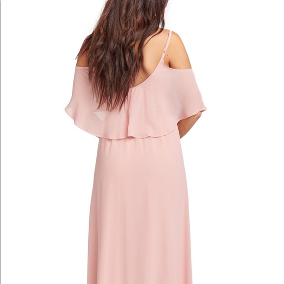SHOW ME YOUR MUMU Caitlin Cold Shoulder Gown NWT - Picture 3 of 6